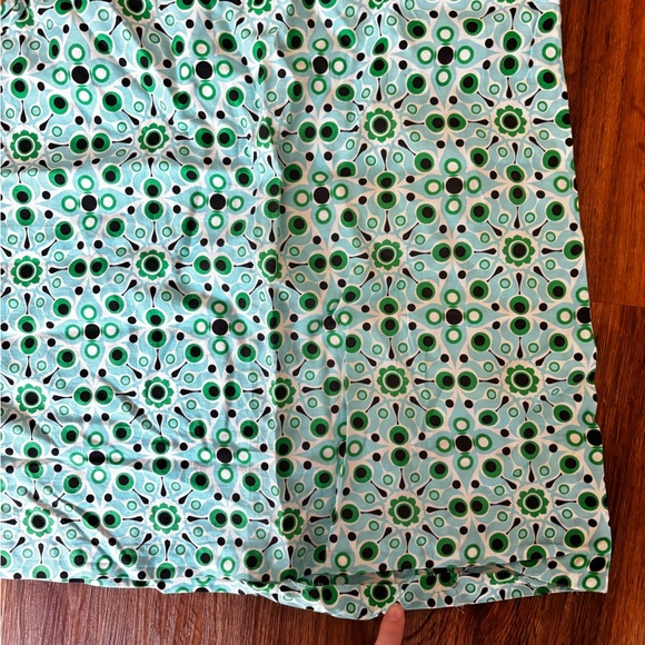 Kate Spade Blue Green and Black Solar Patterned Top - Picture 6 of 7